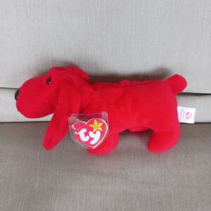 *6/$15 sale* Ty Beanie Baby Rover Red Dog Beanbag Plush Soft Toy Beanie Babies
